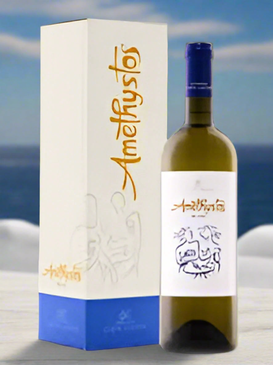 Græsk hvidvin Amethystos Blanc Costa Lazaridi Magnum 1.5 ltr.
