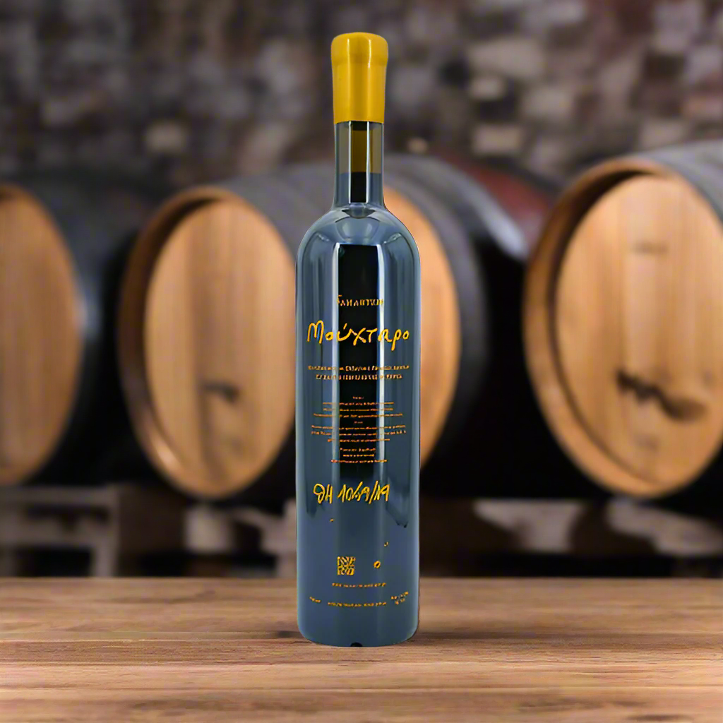 Græsk rødvin Mouchtaro Gran reserve samartzis estate