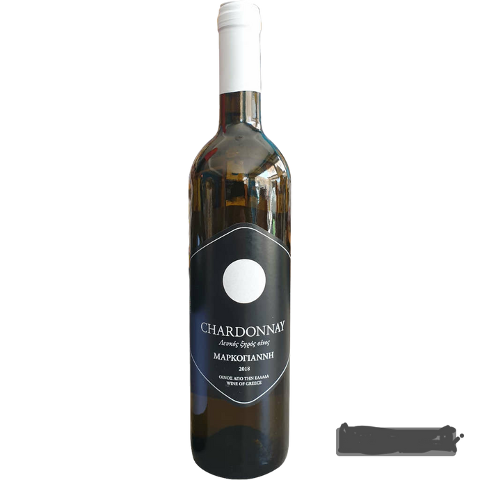 Chardonnay hvid tør , PGI Peloponnes, Markogianni vingård.