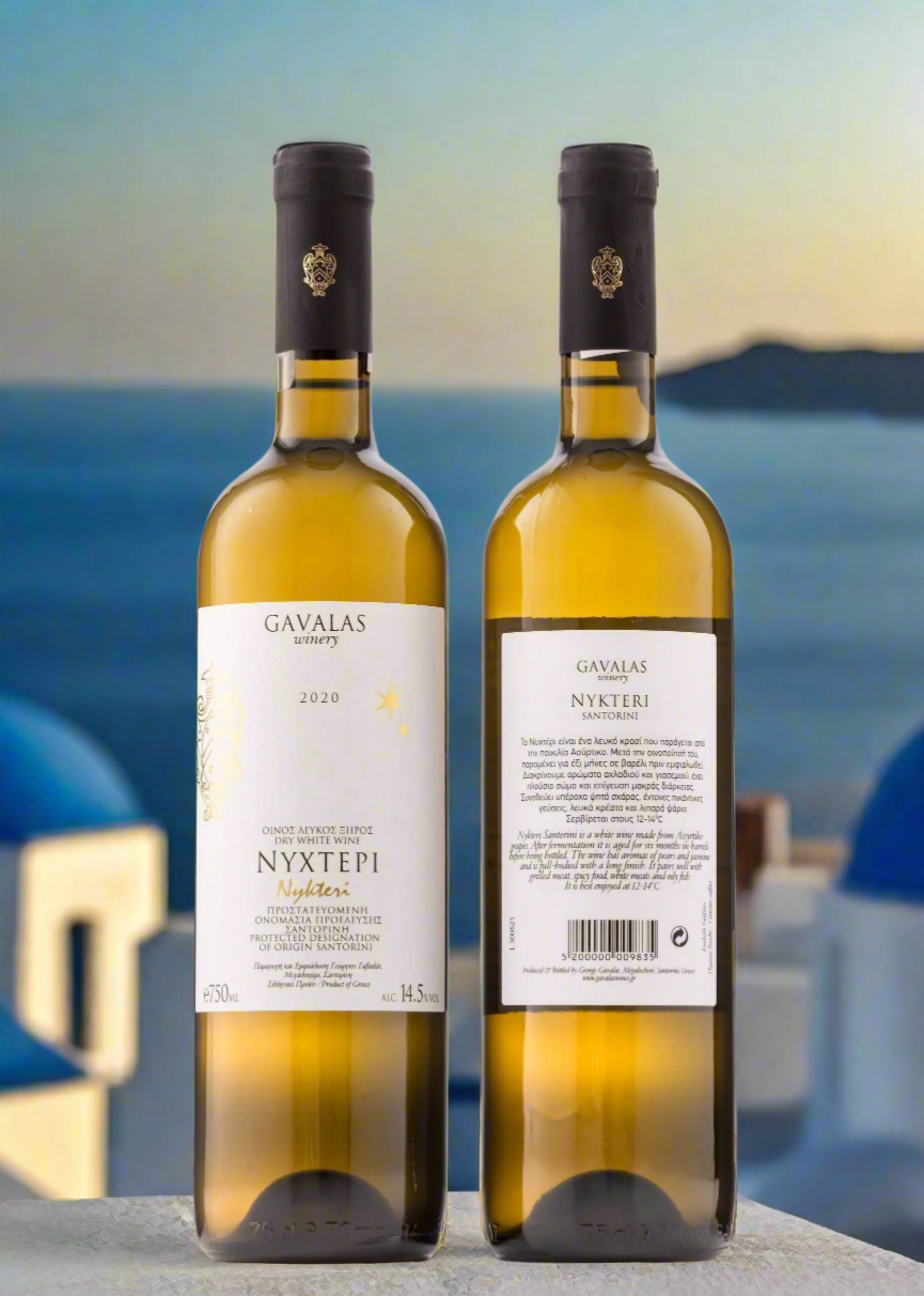 Assyrtiko – Græsk hvidvin fra Santorini nykteri gavalas winery