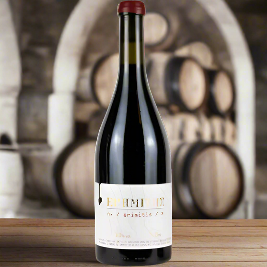 Græsk rødvin Erimitis  Akriotou micro-winery 