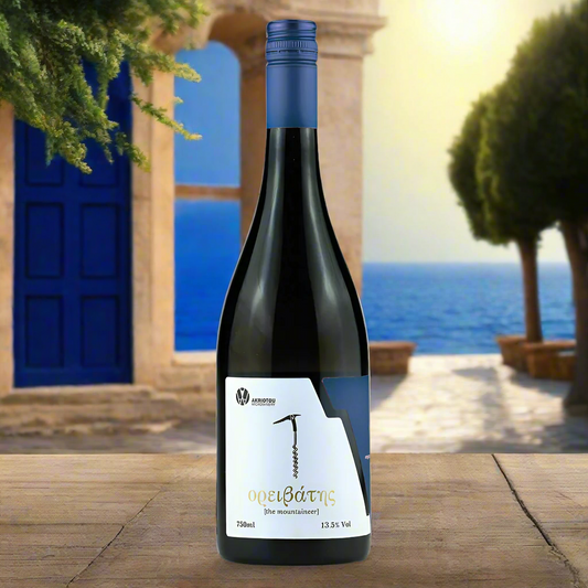 Græsk hvidvin Orivatis Bluew akriotou micro-winery