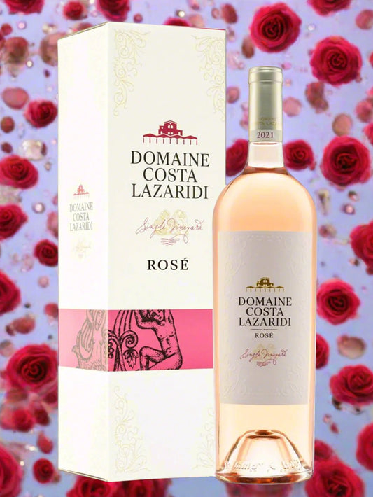 Græsk rosévin Jeroboam 3 Ltr. Domaine Costa Lazaridi winery.