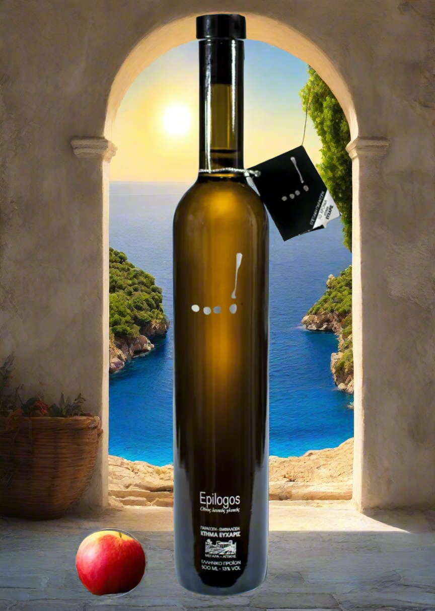 Græsk dessertvin epilogos evharis winery