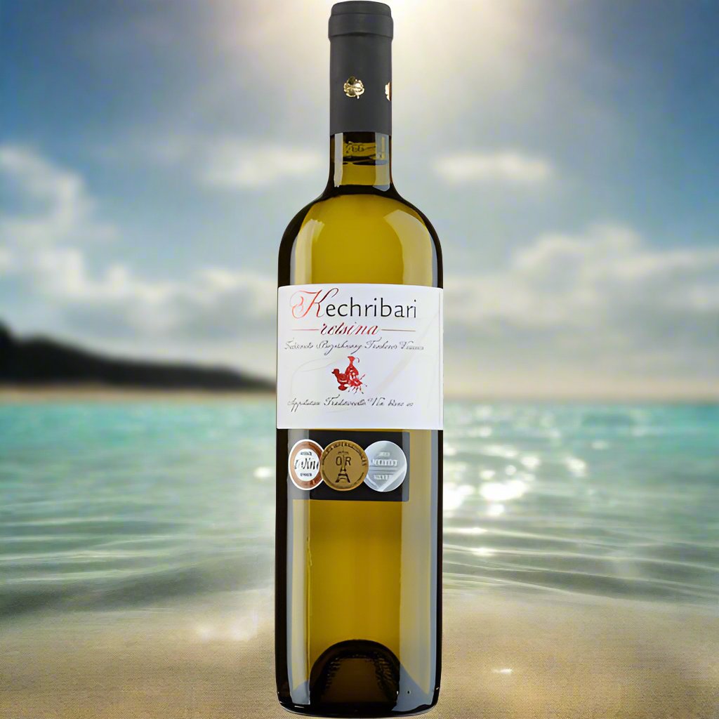 Græsk retsina kechribari kechris winery