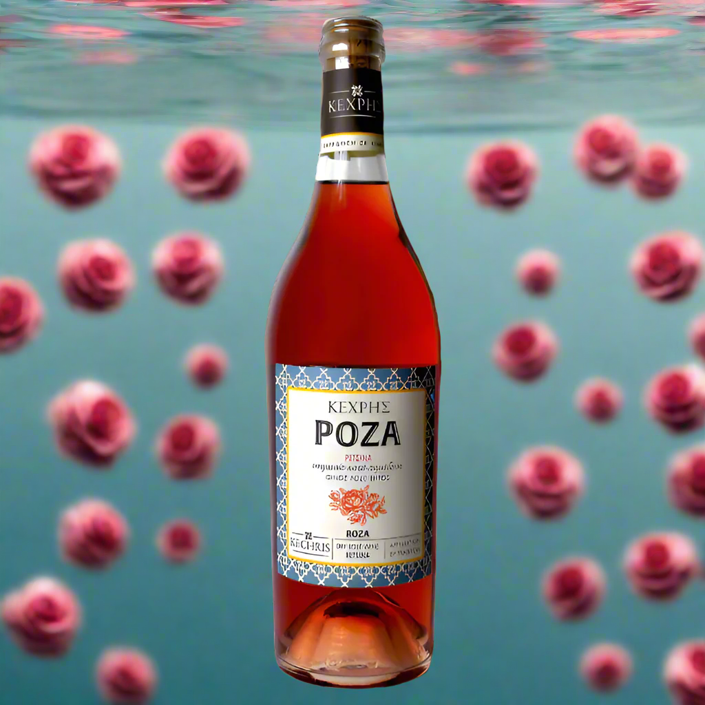 retsina  rosé  Kechris winery